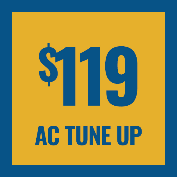$119  Pre-Season AC Tune Up