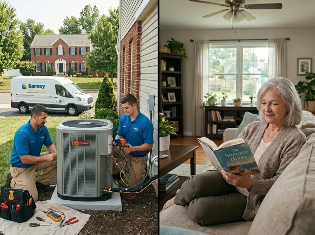 Southampton homeowner upgrading AC before summer heat